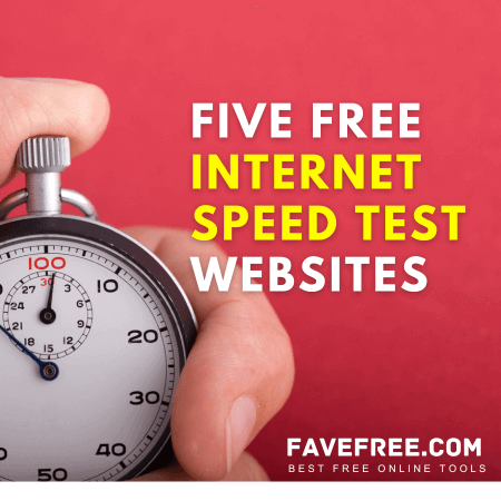 5 Best Free Internet Speed Test Online Websites